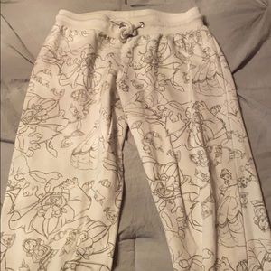 Disney beauty and the beast sweatpants